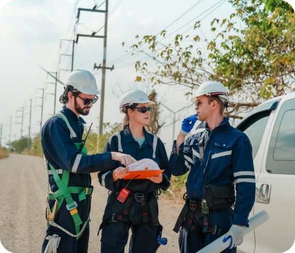 Panel de programación y coordinación de equipos de campo para empresas de oficios